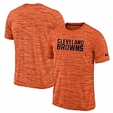 Men's Cleveland Browns Nike Orange Velocity Performance T-Shirt,baseball caps,new era cap wholesale,wholesale hats